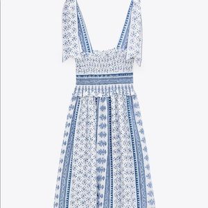 Zara Dress with straps XS SOLD OUT